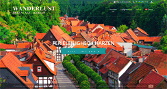 Desktop Screenshot of ferielejlighedharzen.dk